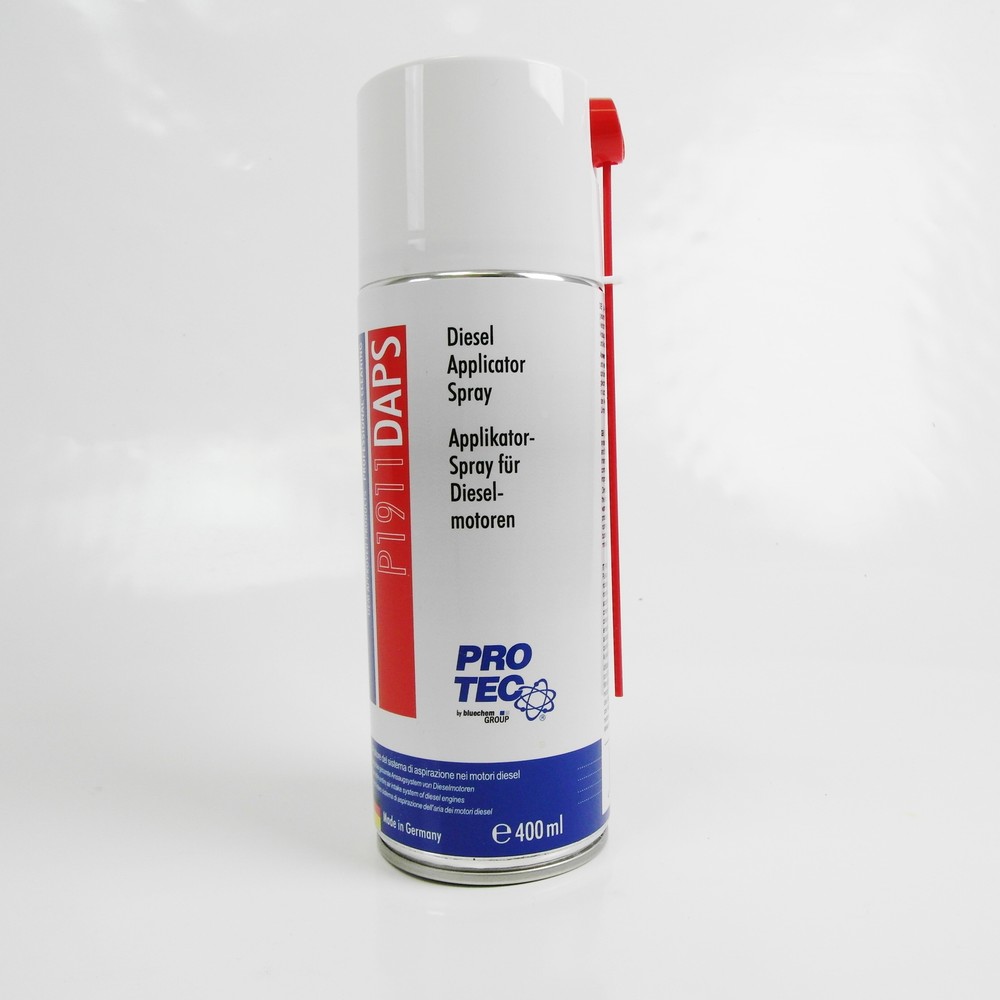 PRO TEC DAPS Diesel Applicator Spray 400ml P1911 Engine Cleaner Engine Care