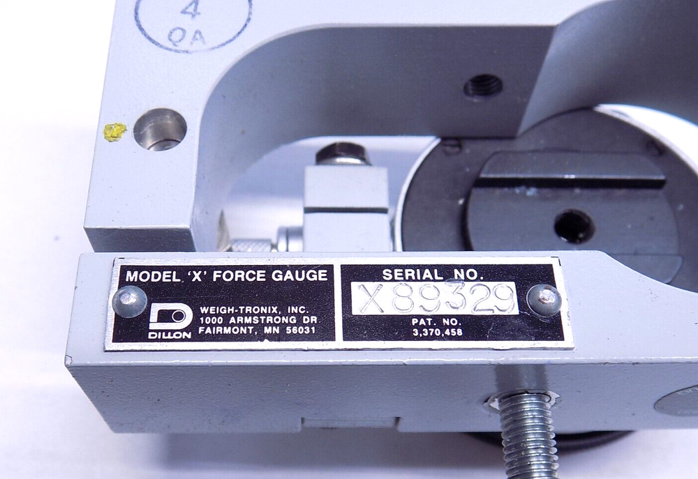 Dillon Model X Mechanical Forge Gauge with Case 50 LB