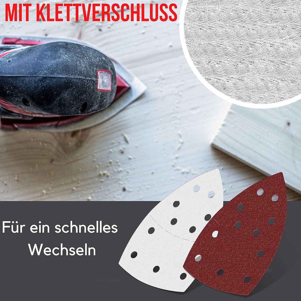 2pcs sanding discs for Parkside PMS 160 multi-sander sandpaper