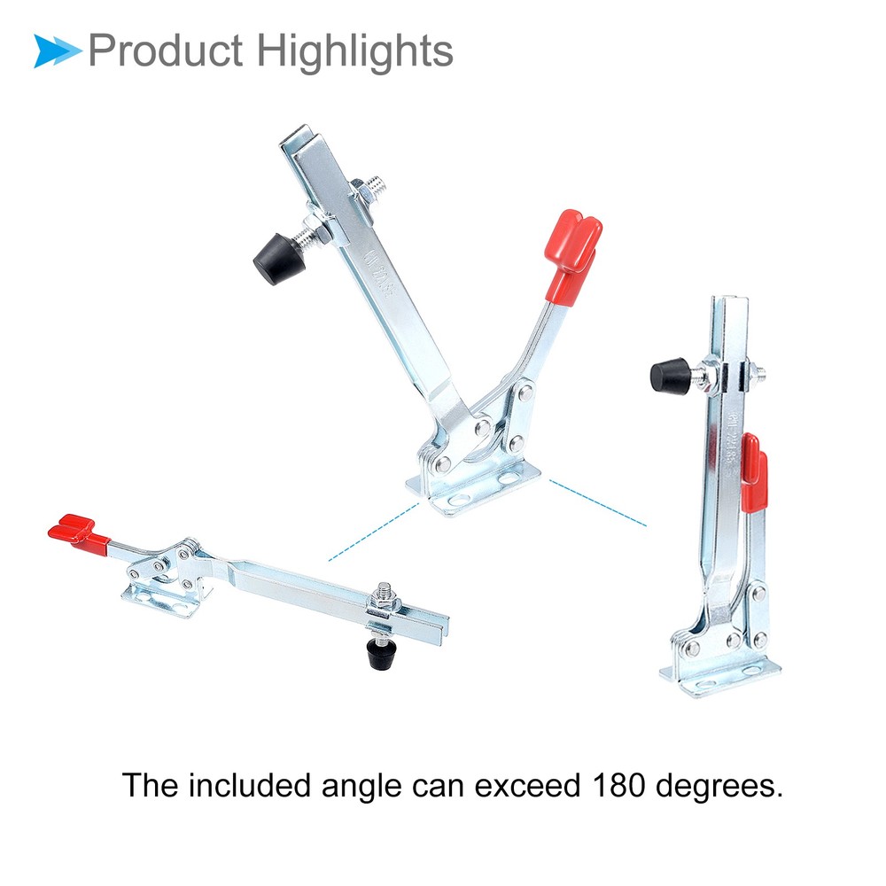 Toggle Clamp GH-22185 550Lbs Holding Capacity Horizontal Quick Release Down