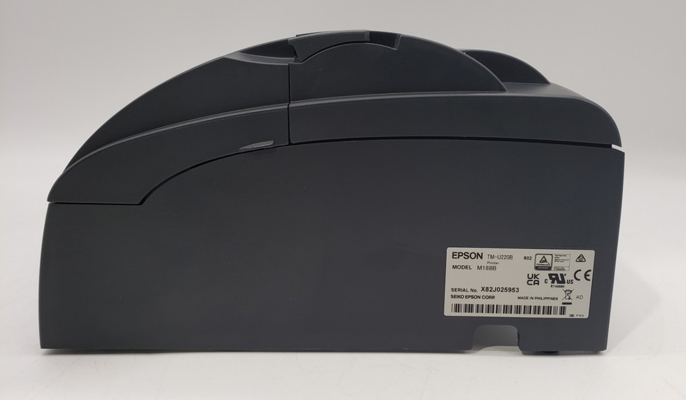 Epson Micros Oracle TM-U220B M188B Receipt Printer with Adapter