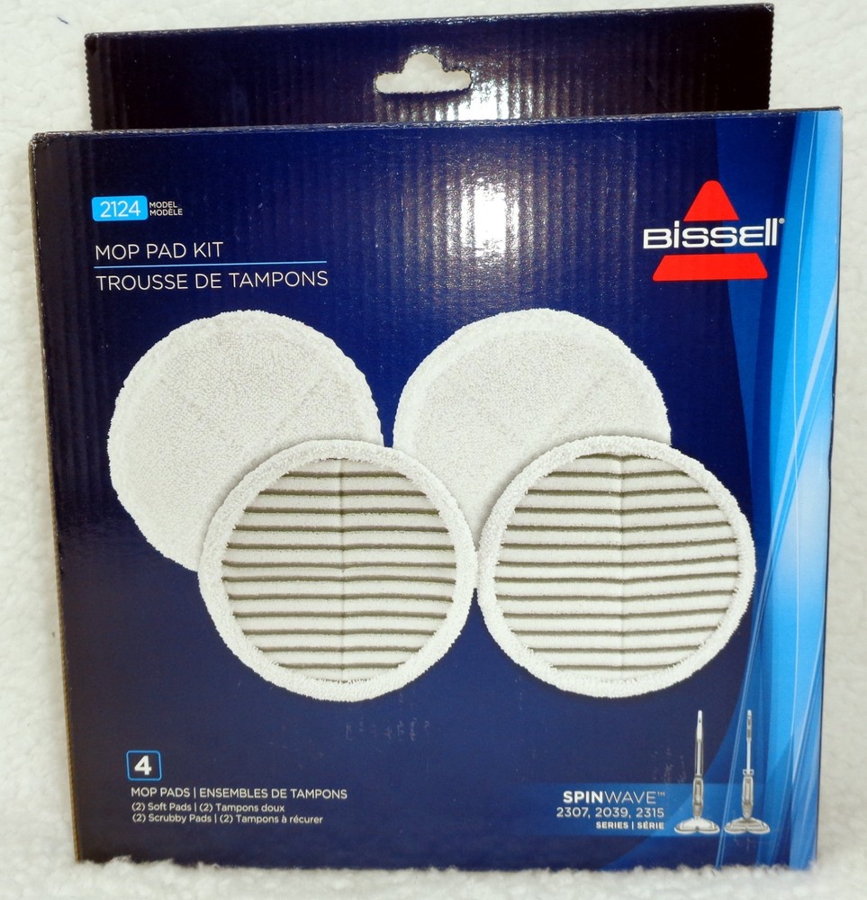 BISSELL #2124 Mop Pad Kit (NEW)