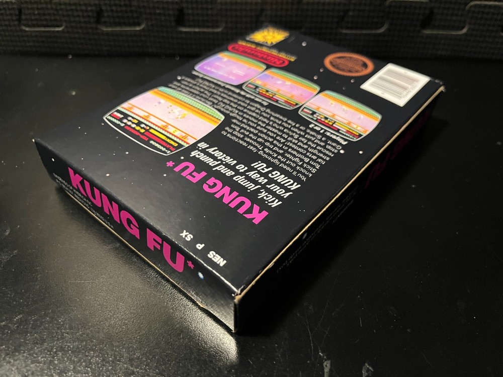 1985 Kung Fu Action - Empty custom design display box