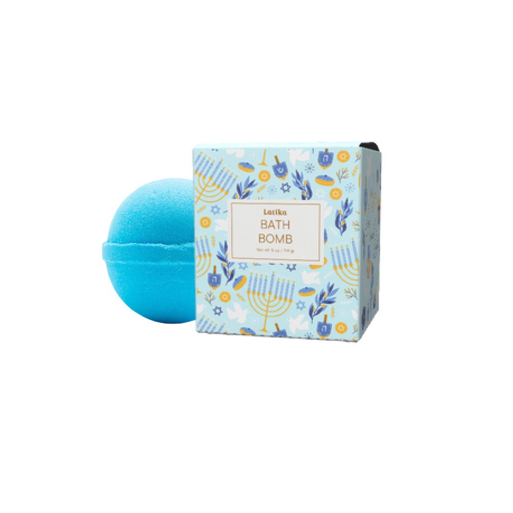 LATIKA BATH BOMB: MENORAHS