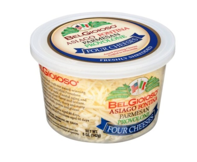 BelGioioso Four Cheeses, 5 oz (2 Pack)