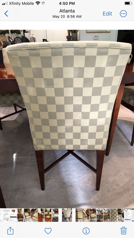 Baker Archetype Set Of Six Dining Chairs