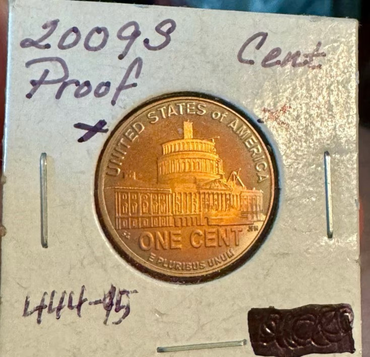 USA 1 Cent 2009-S Lincoln Presidency Proof