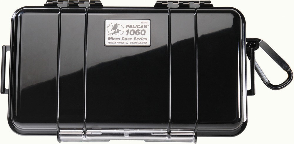 Brand new Pelican 1060 Solid Black Micro Case