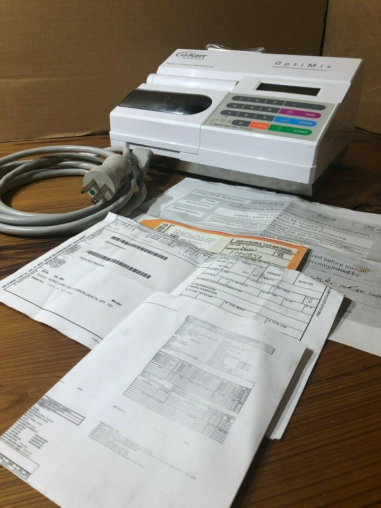 SDS KERR Demetron OptiMix 100 Dental Amalgamator Digital Mixing System -C-