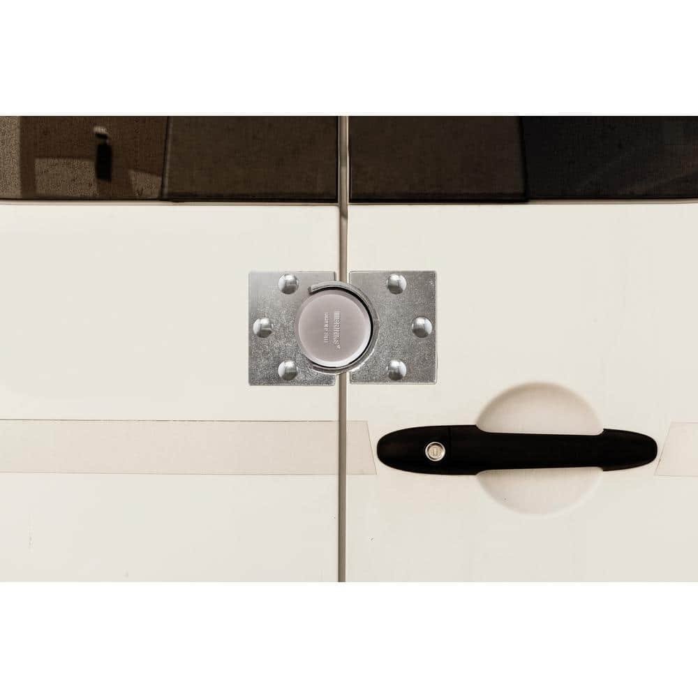 Brinks Combination Puck Lock and Round Hasp