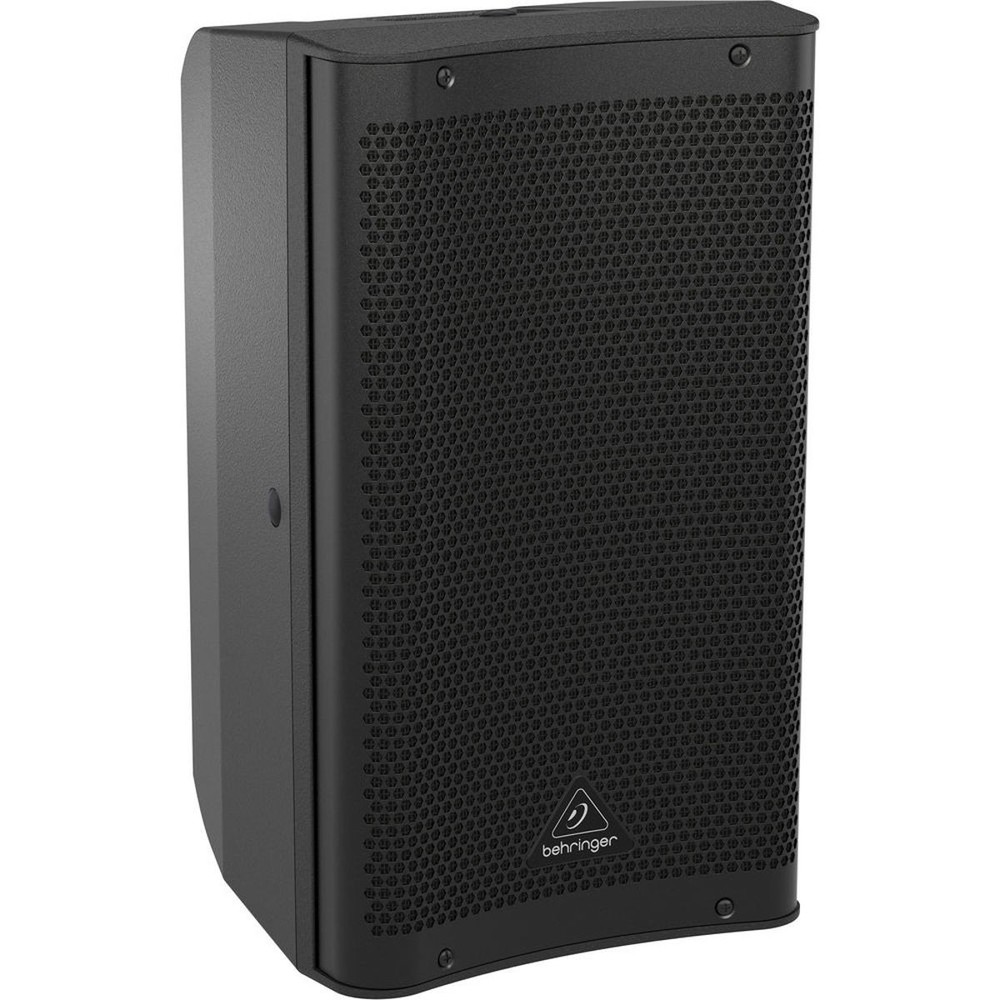 Behringer DR110DSP 10" 1000W 2-Way Active PA Powered Speaker, Pair, Bundle with