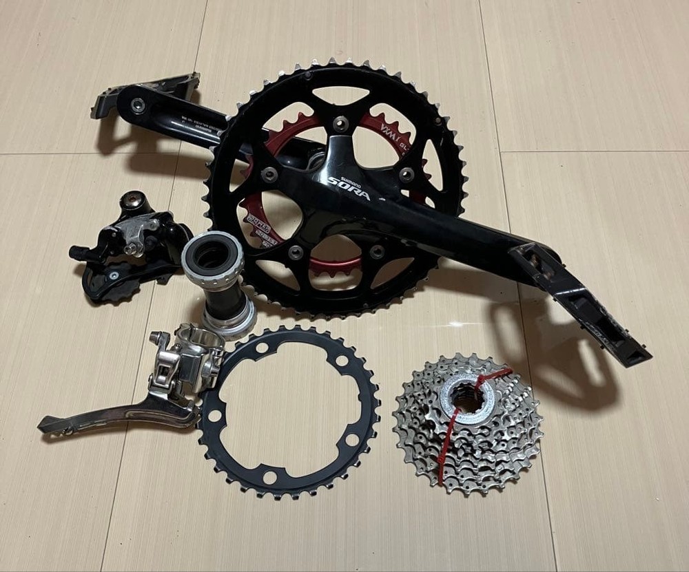 9-speed components