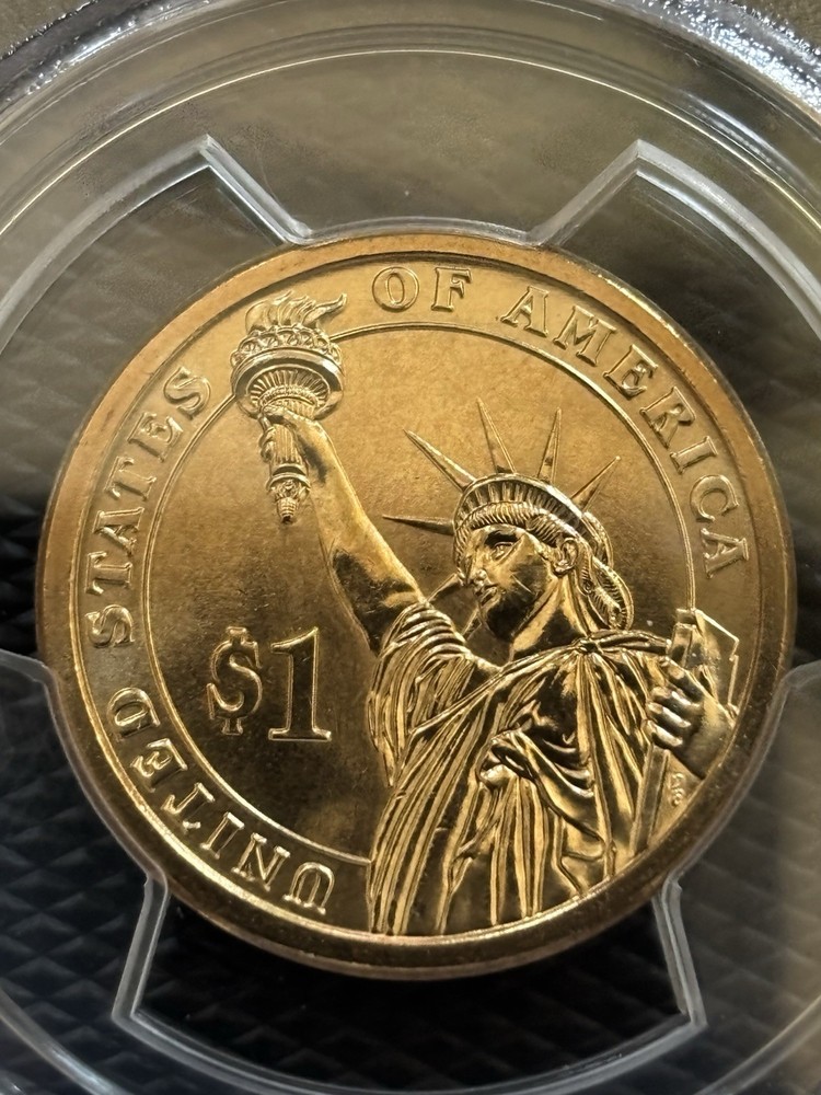 2007 $1 Washington “Godless Dollar” PCGS MS65 Missing Edge Lettering Mint Error