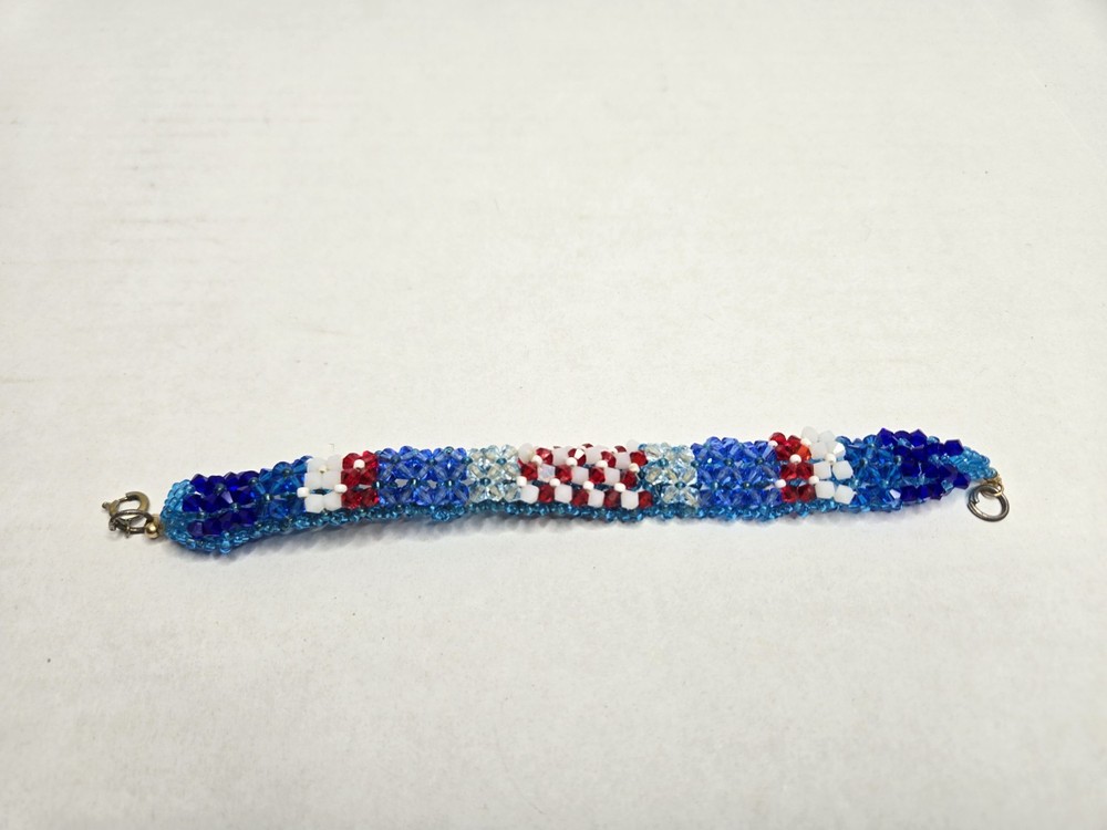 Ilde Yemaya with Chango Beaded Bracelet
