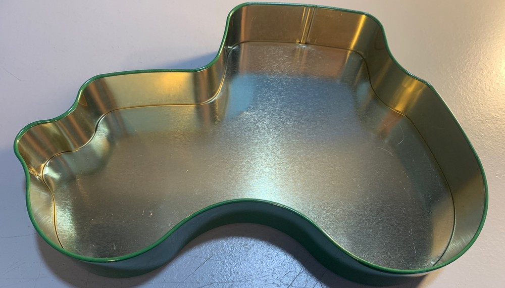 JOHN DEERE TRACTOR TIN BOX COLLECTIBLE 6430 WITH LID -E19