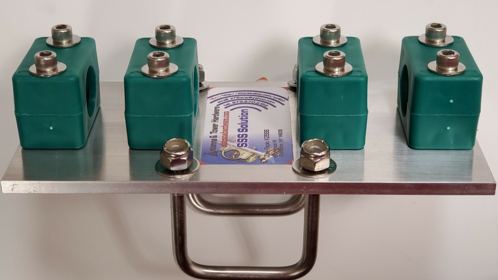 4" x 8"Dipole-Driven Element Al.Antenna Plate-1" Driver Element to 2"SquareBoom