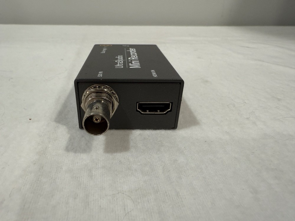 Blackmagic Design UltraStudio Mini Recorder Audio Recording Thunderbolt