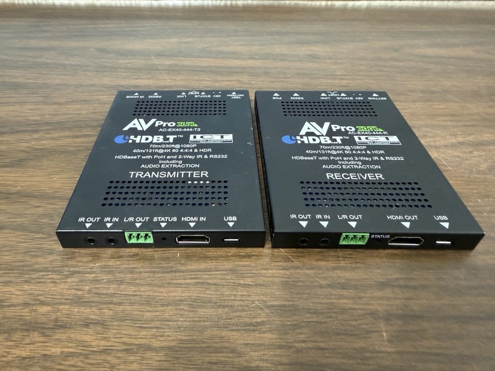 AV Pro edge AC-EX40-444-T2 Transmitter and Receiver