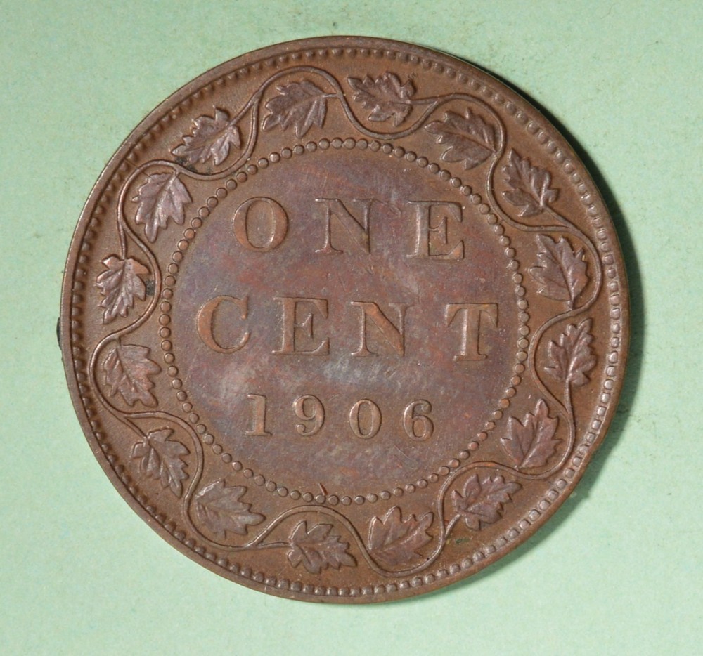 1906 - Canada Large Cent  - INV#B-544