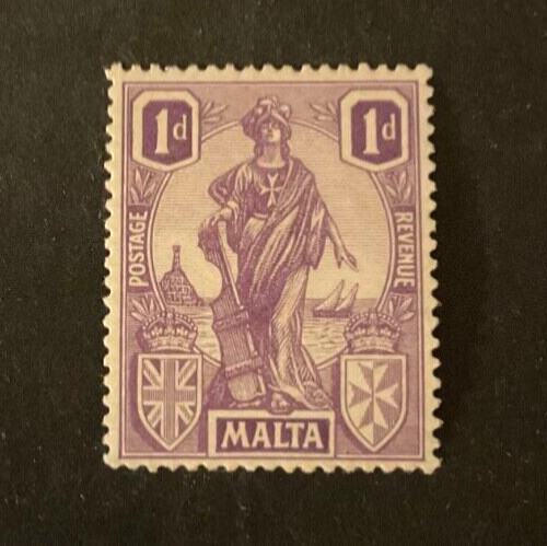 Malta Scott #101 hinged