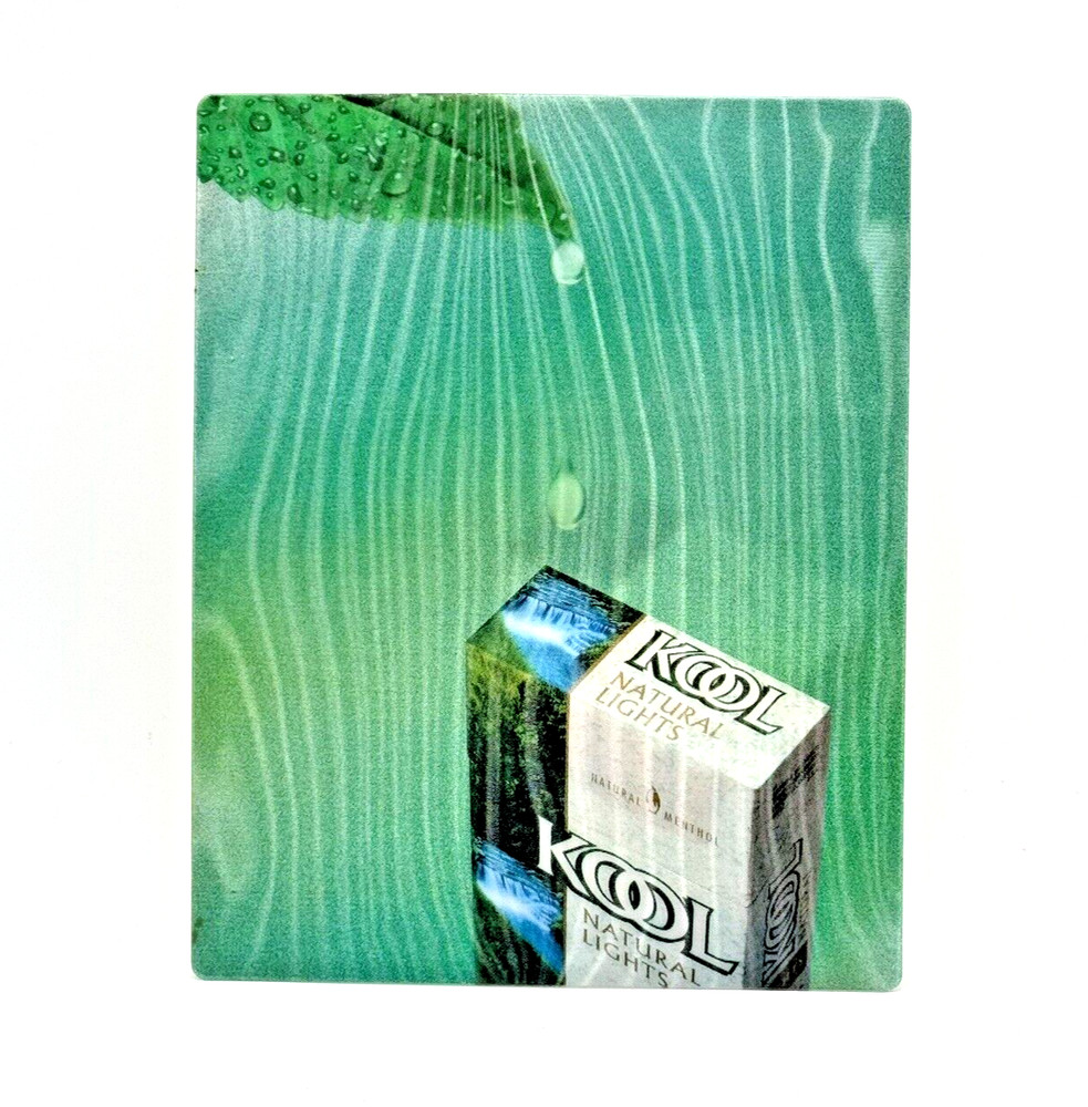 Vintage Lenticular Kool Cigarettes Advertisement Sign