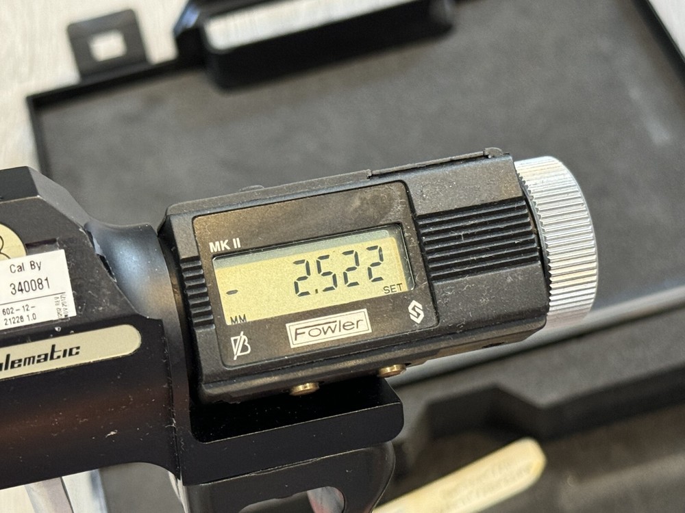 Fowler Holematic MKII Bore Micrometer 3/4"-1"