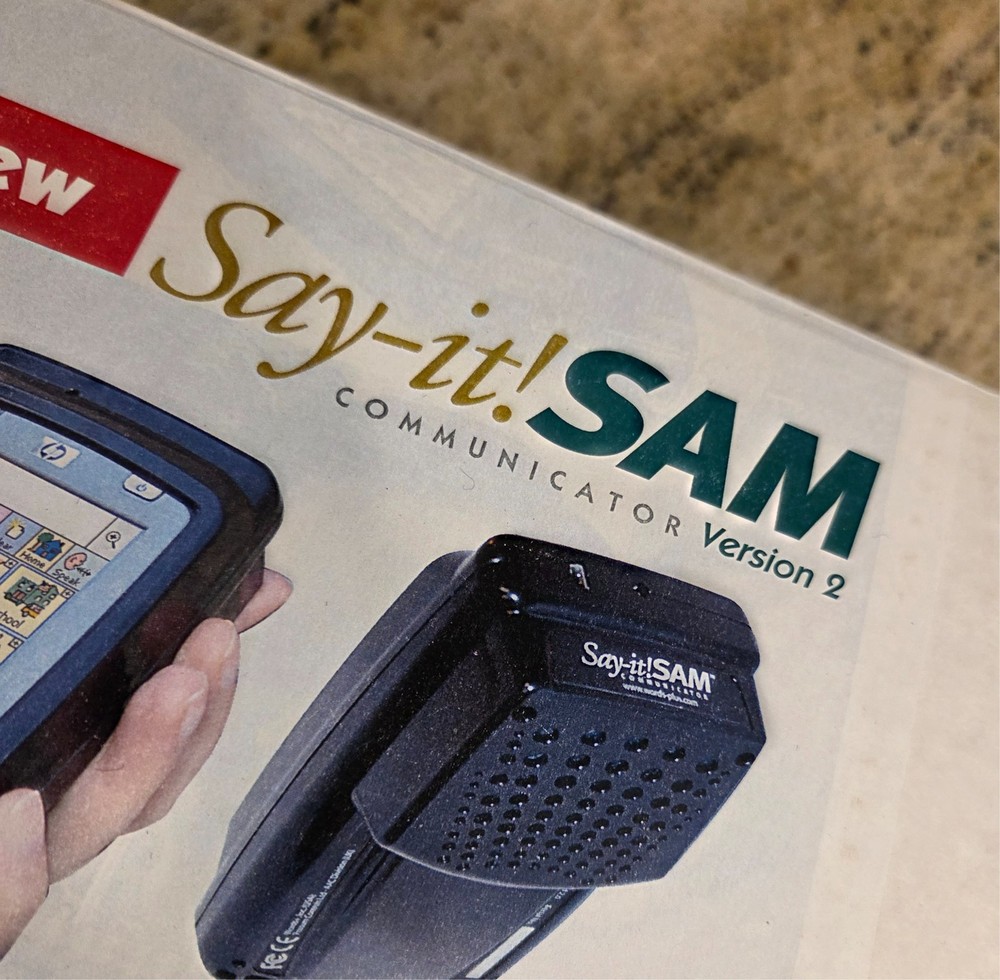 Say-It! Sam Communicator V.2 Words+ *SOLD AS IS*