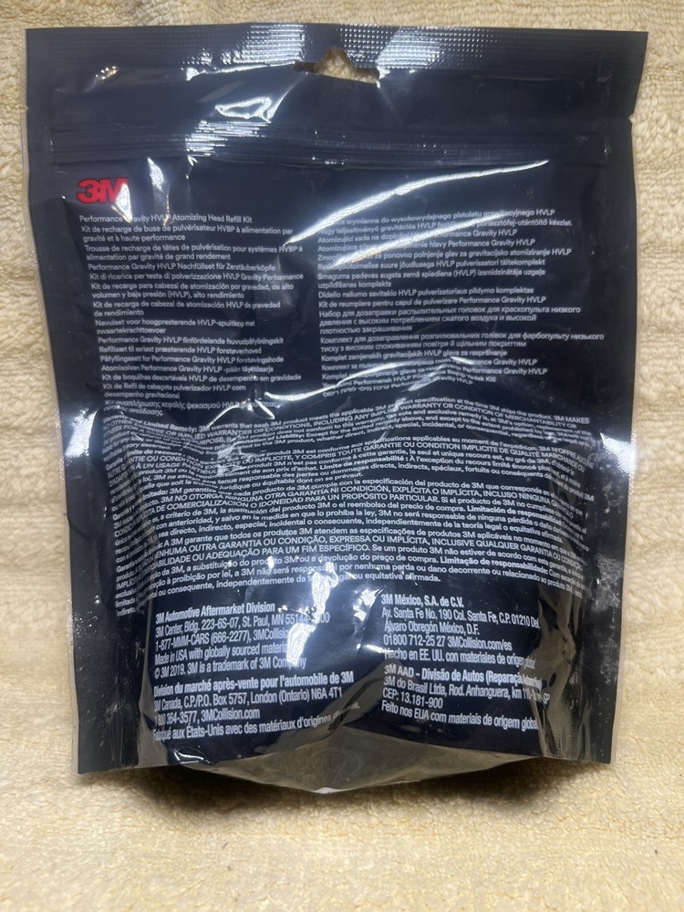 3M™ 26712 Atomizing Head Refill Kit for Performance Spray Gun, 1.2 mm, 5 Pack,