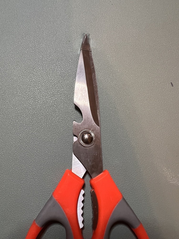 Orange Kitchen Food Scissors