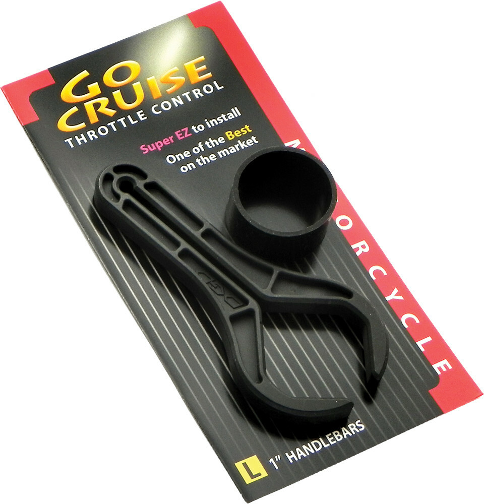 Go Cruise  Universal Motorcycle Throttle Lock Cruise Control for 1" Handlebars