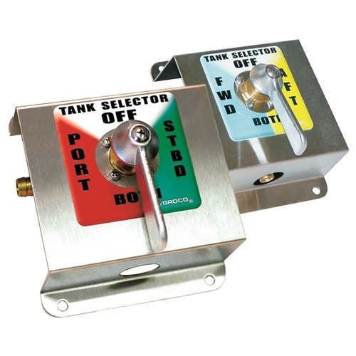 GROCO 1/2" 4-WAY TANK SELECTOR KIT TS-350-T