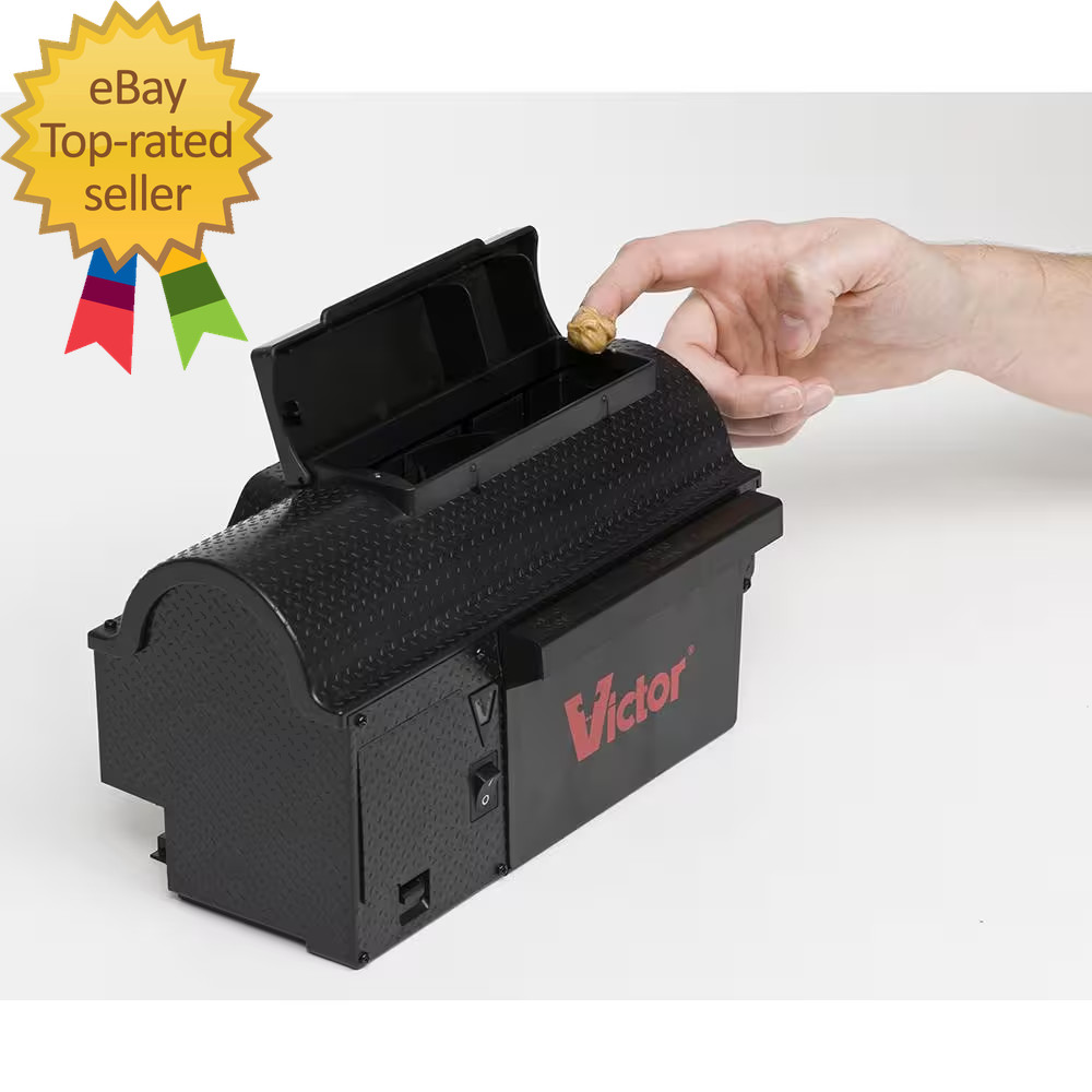 Humane Battery-Powered Non-Toxic No-Touch Multi-Kill Indoor Electronic Mouse Tra