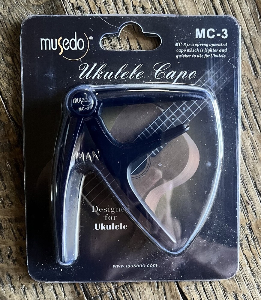 Musedo MC-3 Black Ukulele Capo