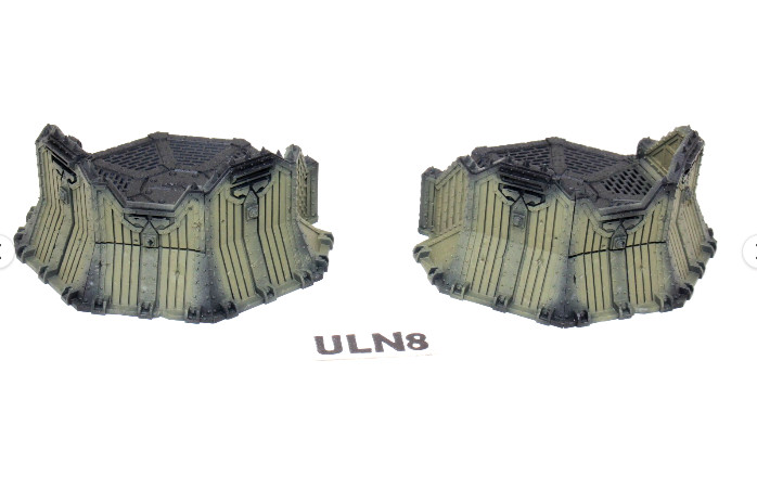 Warhammer 40K Aegis Defence Line Corners ULN8