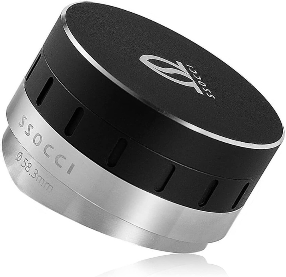 SSOCCI Premium Coffee Distributor 53mm - Espresso Distribution Tool, Adjustabl