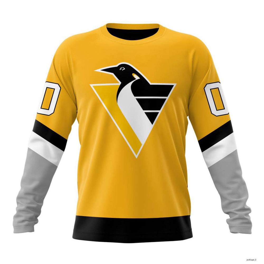 Personalized Pittsburgh Penguins Special Bold Design Hoodie Pullover