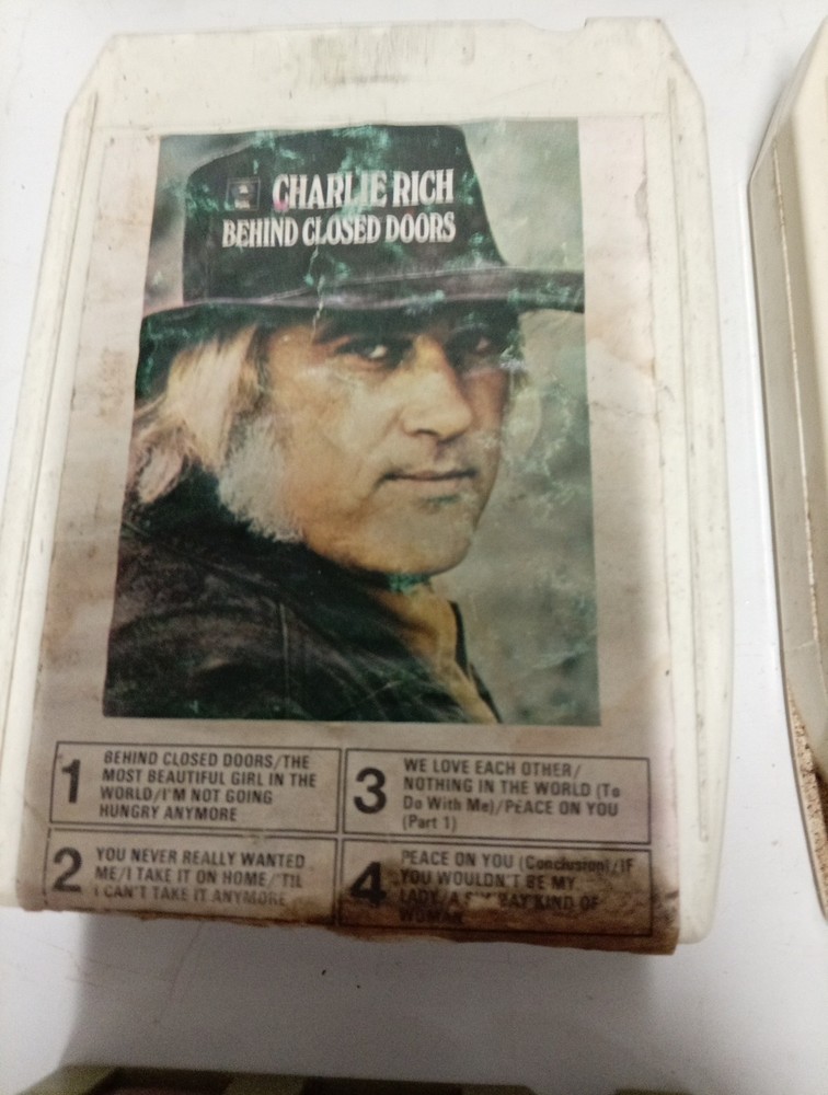 8 track tapes joblot Untested