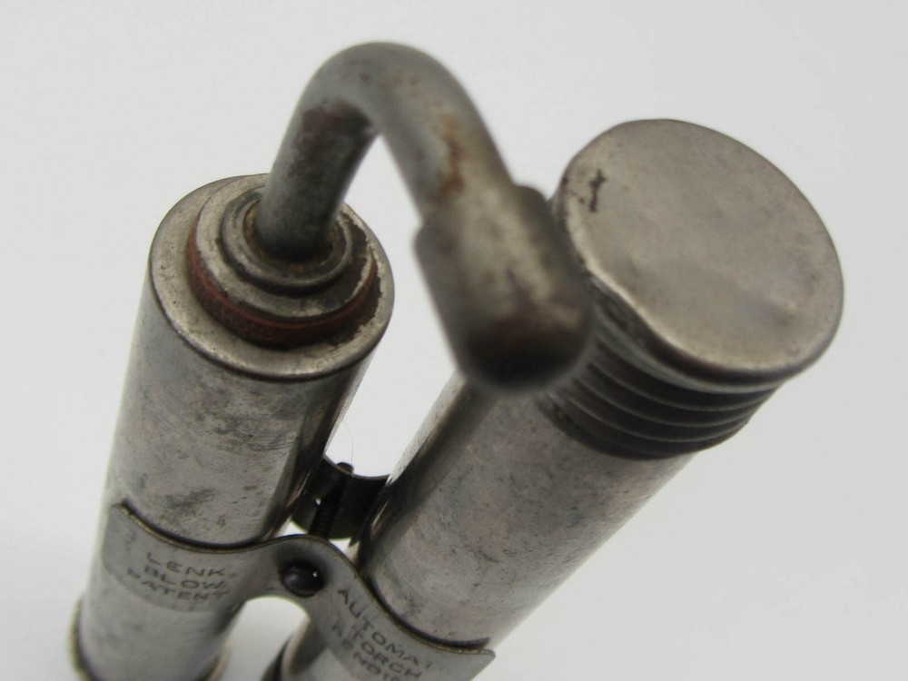 Vintage LENX Automatic Blow Torch with 2 Tanks