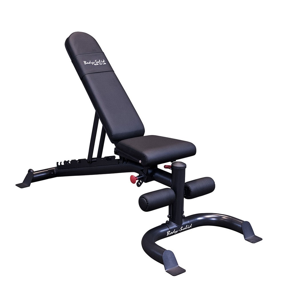 Body-Solid GFID100B Adjustable Flat, Incline, and Decline Weight Bench