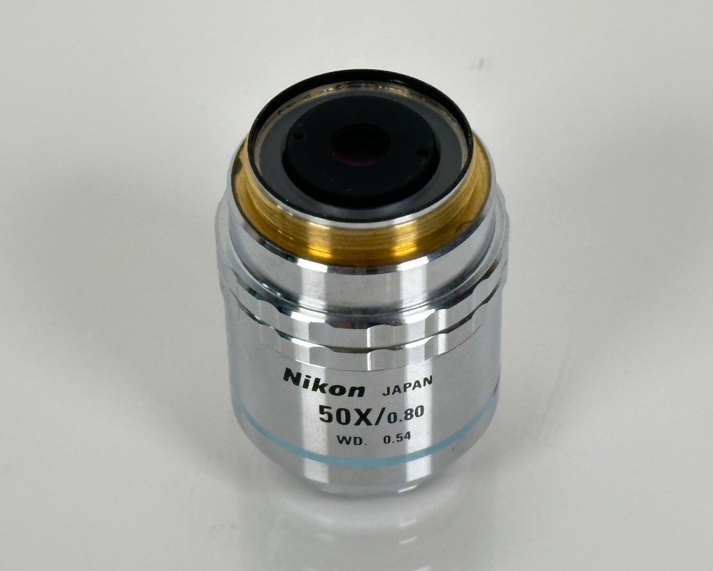 Nikon CF Plan 50x/0.80 Infinity Objective WD 0.54 Lense