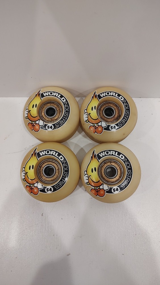 world industries flame boy wheels 54mm lightly used