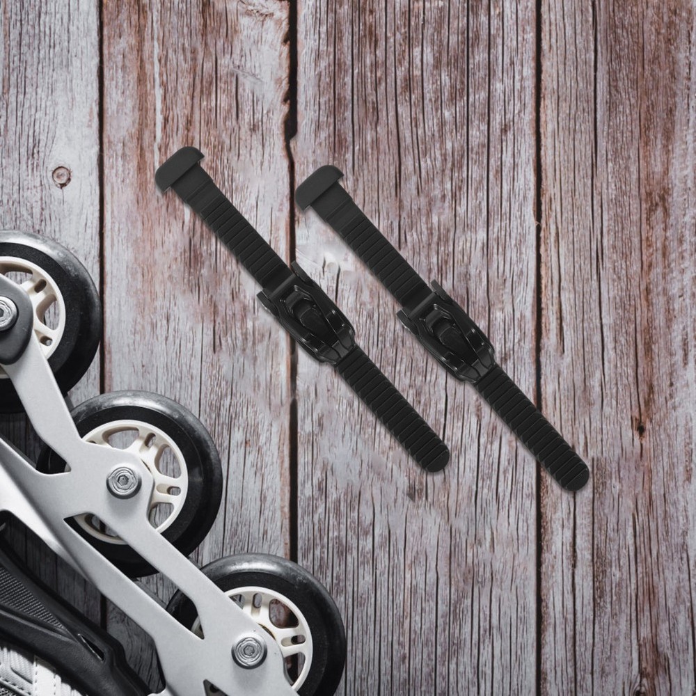 2 Sets Roller Skate Leash Buckle Strap Inline Skating Energy Straps
