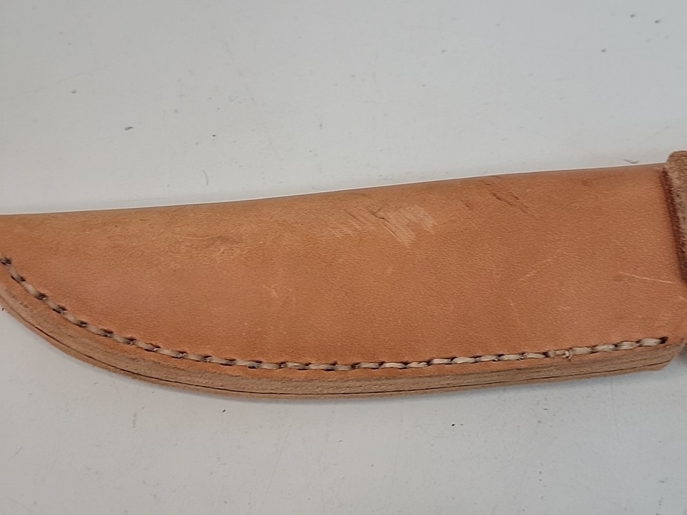 unfinished fixed skinner knife