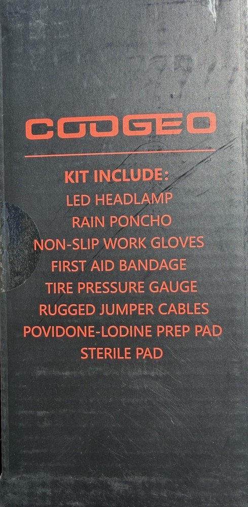 Jumper Cables First Aid Kit