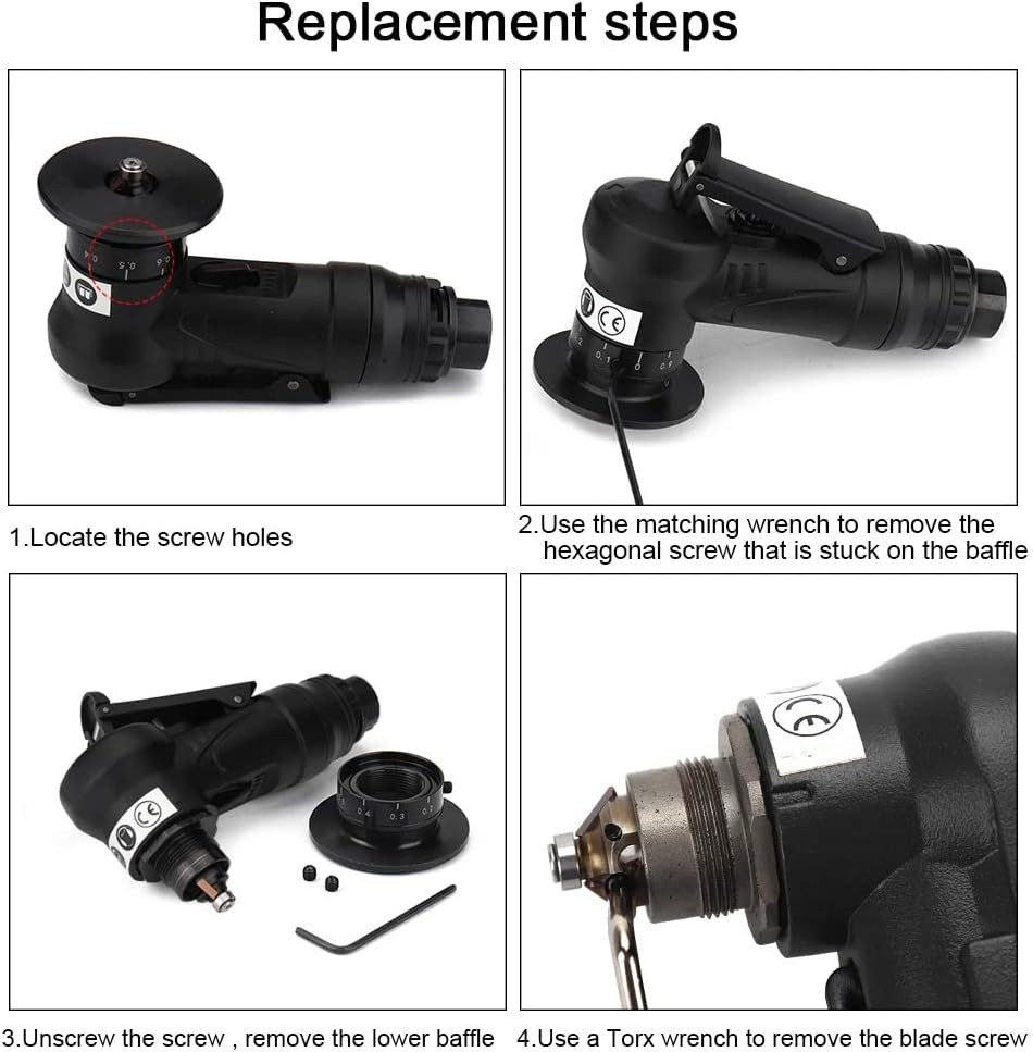 Mini Pneumatic Chamfering Machine, Portable Handheld Air Chamfer Tool for Chamfe