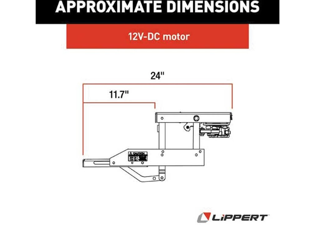 Lippert 3724742 Step-Series 39-Automatic w/Motor,Control, & Switch