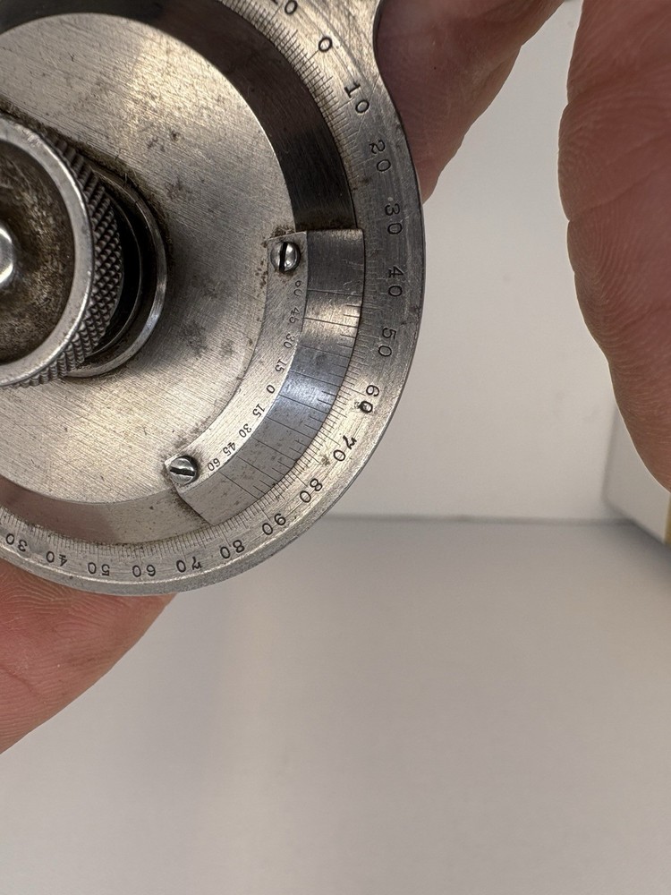 Brown And Sharpe Bevel Protractor