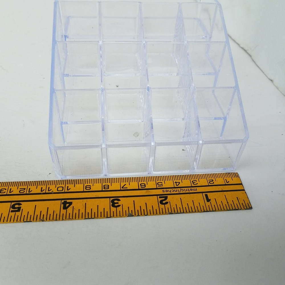 Transparent Jewelry Storage Organizer Case
