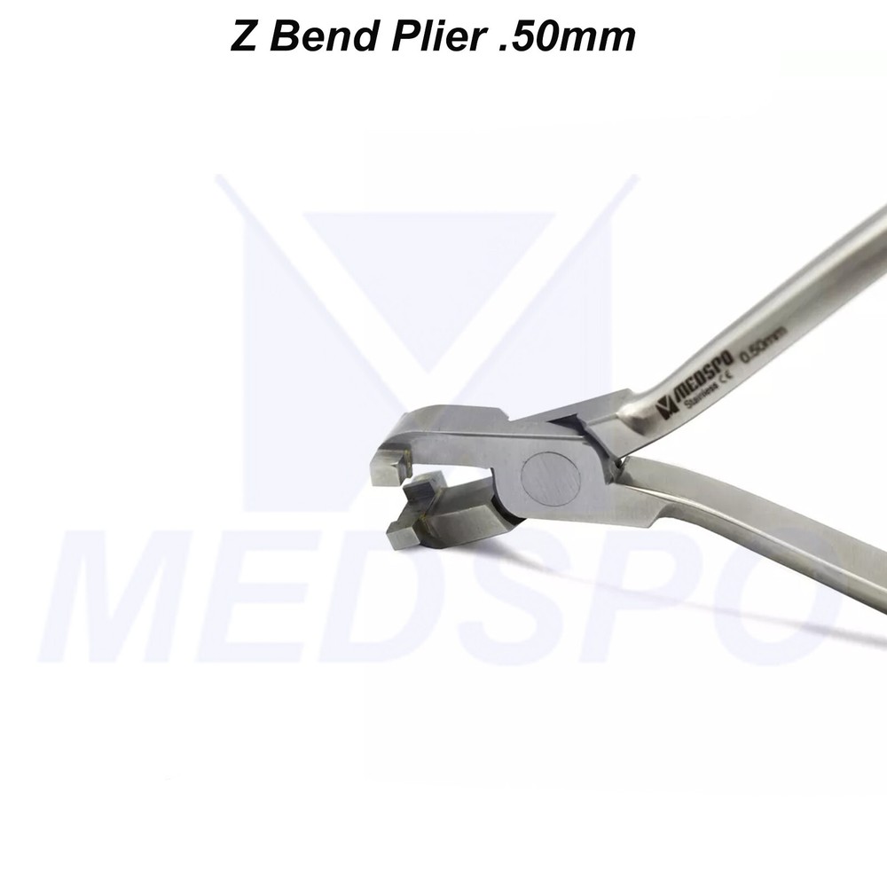 Orthodontic Z Bend Pliers Archwire Bending Loop Forming Detailing Dentist Tools