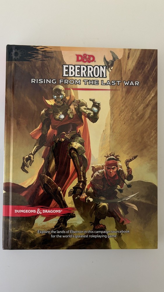 D&D 5e Eberron Rising from the Last War Campaign Sourcebook - Dungeons & Dragons